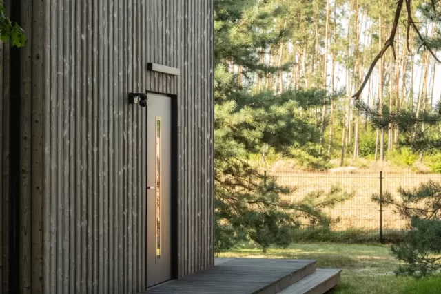 Elewacje Shou Sugi Ban - Degmeda - Świerk skandynawski - Domek blisko natury