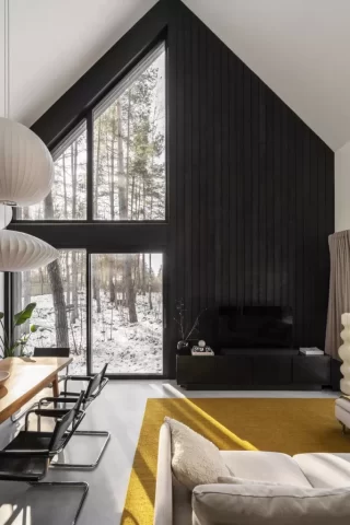 Elewacje Shou Sugi Ban - Degmeda - Świerk skandynawski - Hopdolasu Elewacje Shou Sugi Ban - Degmeda - Świerk skandynawski - Hopdolasu